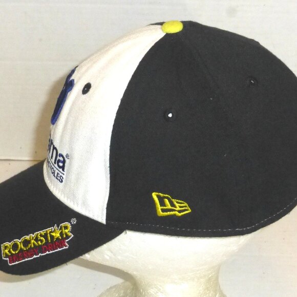 New Era 39Thirty Husqvarna Motorcycles Flex Fit Embroidered Hat HAS STAINS READ - Picture 4 of 9